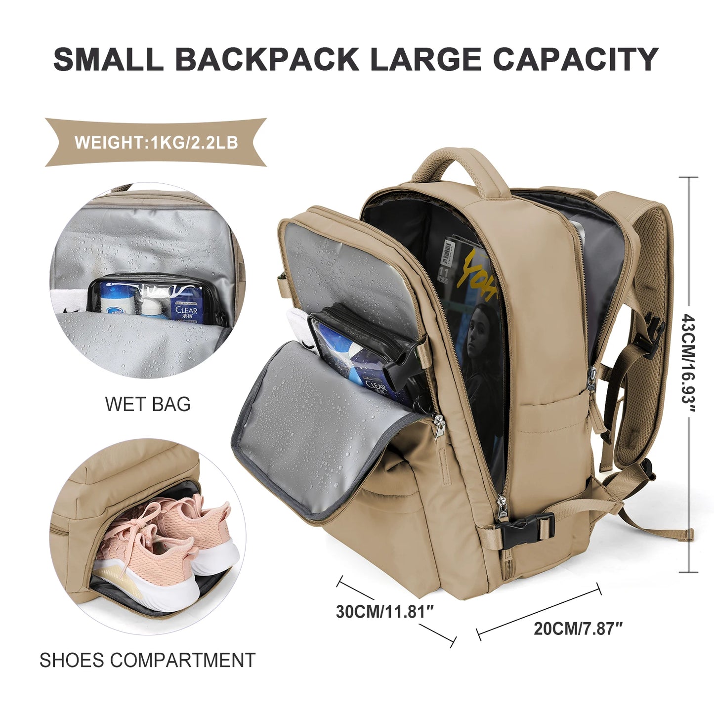 TRAVEL CABIN BACKPACK ESSENCIAL