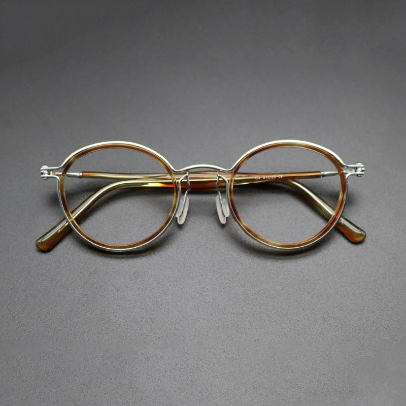 Montura de gafas de titanio vintage Luxxion