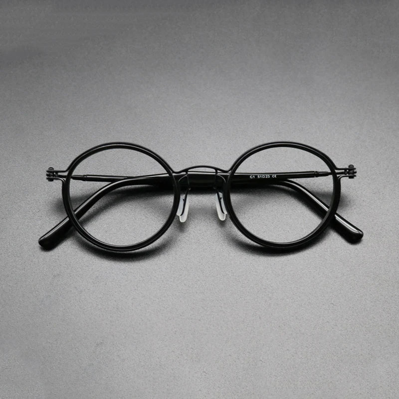 Montura de gafas de titanio vintage Luxxion