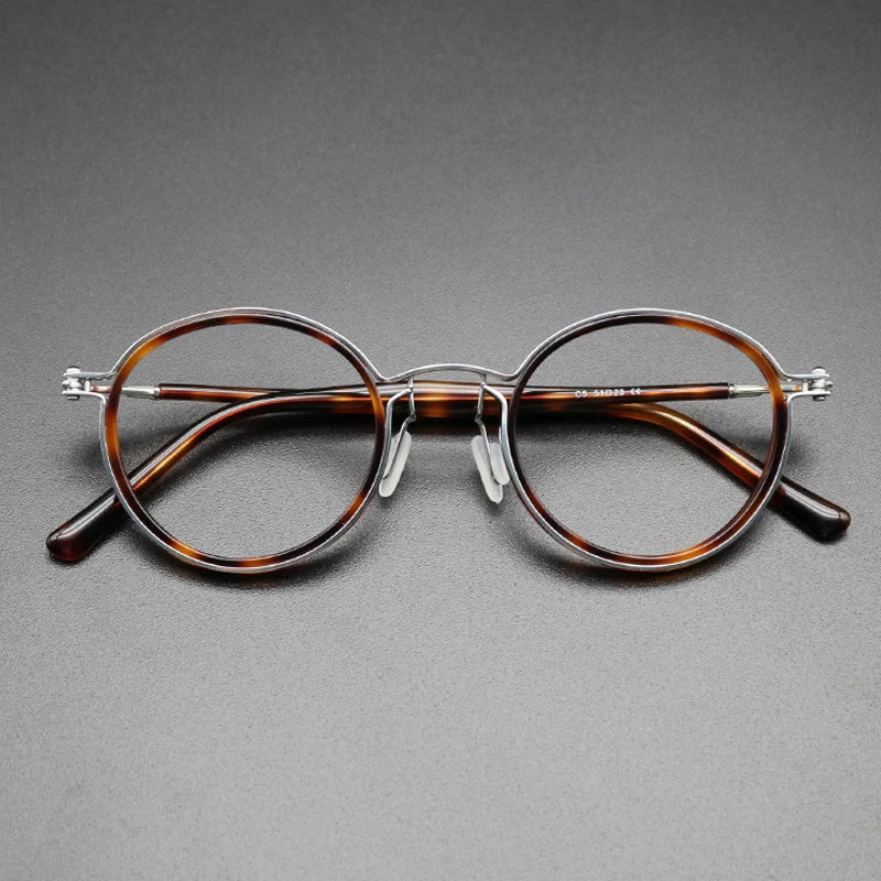 Montura de gafas de titanio vintage Luxxion