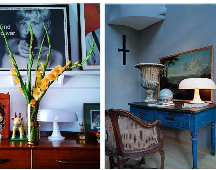 CLASSIC ITALIAN MUSHROOM DESIGN TABLE LAMP