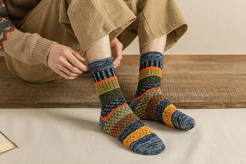 Calcetines cálidos de invierno unisex, 5 pares