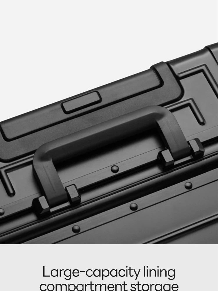 ALUMINUM-MAGNESIUM ALLOY TRAVEL SUITCASE 20/24/28