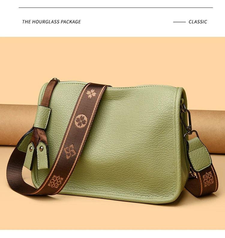 Bolso de mano de piel Savagi