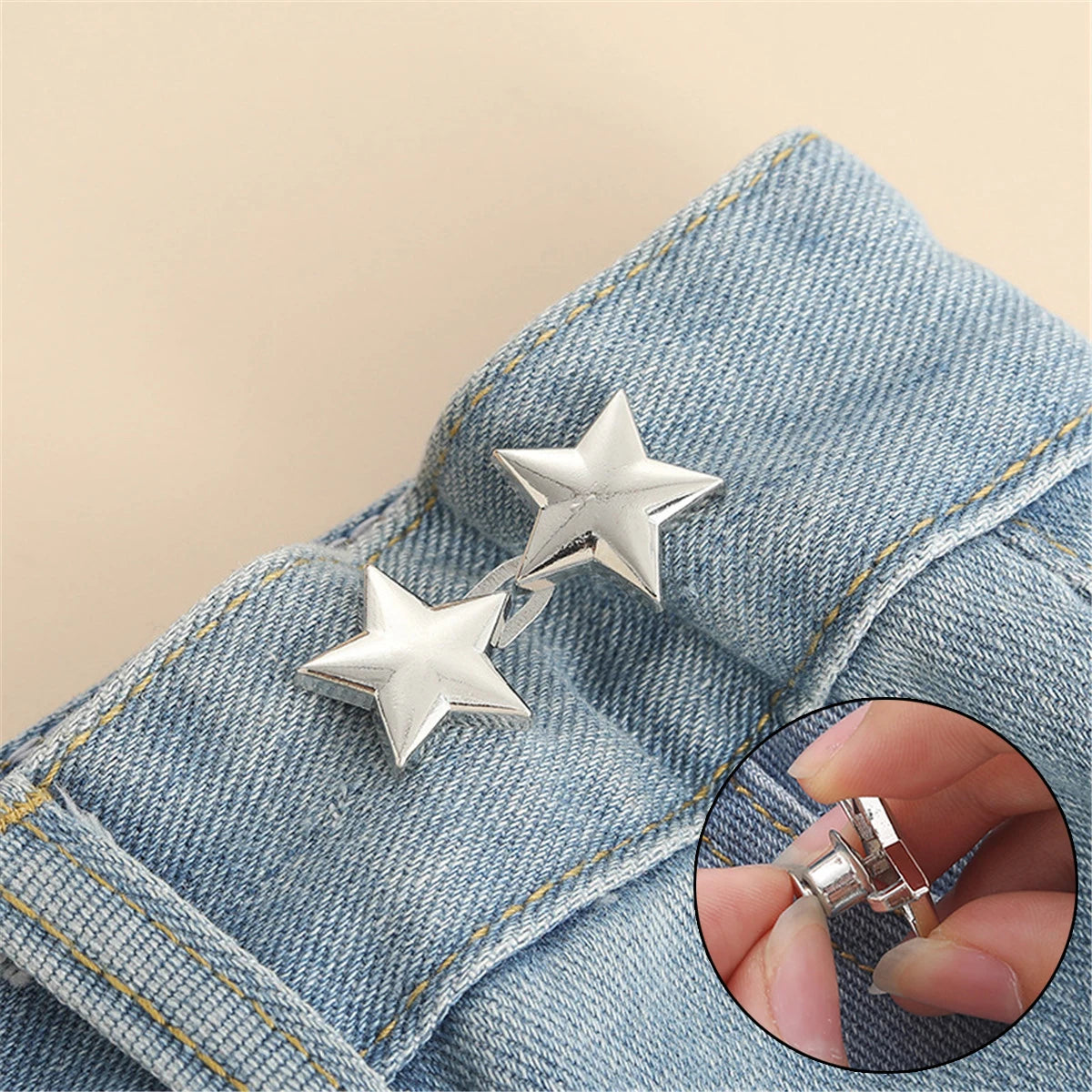 Botón de Clips para Pantalones