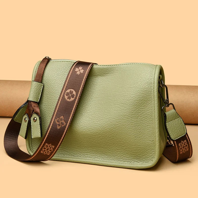 Bolso de mano de piel Savagi