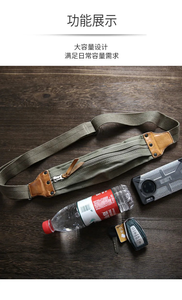 Bolso bandolera de un solo hombro para hombre