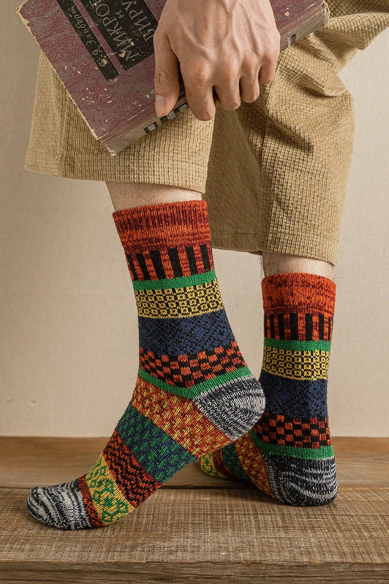 Calcetines cálidos de invierno unisex, 5 pares
