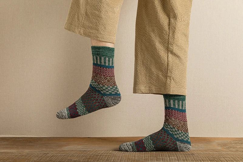 Calcetines cálidos de invierno unisex, 5 pares