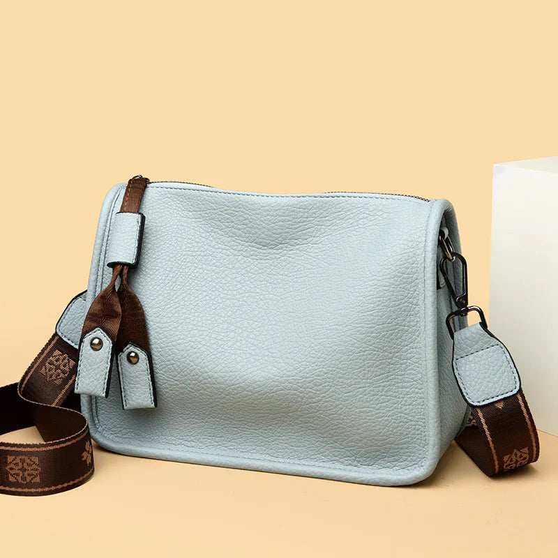 Bolso de mano de piel Savagi