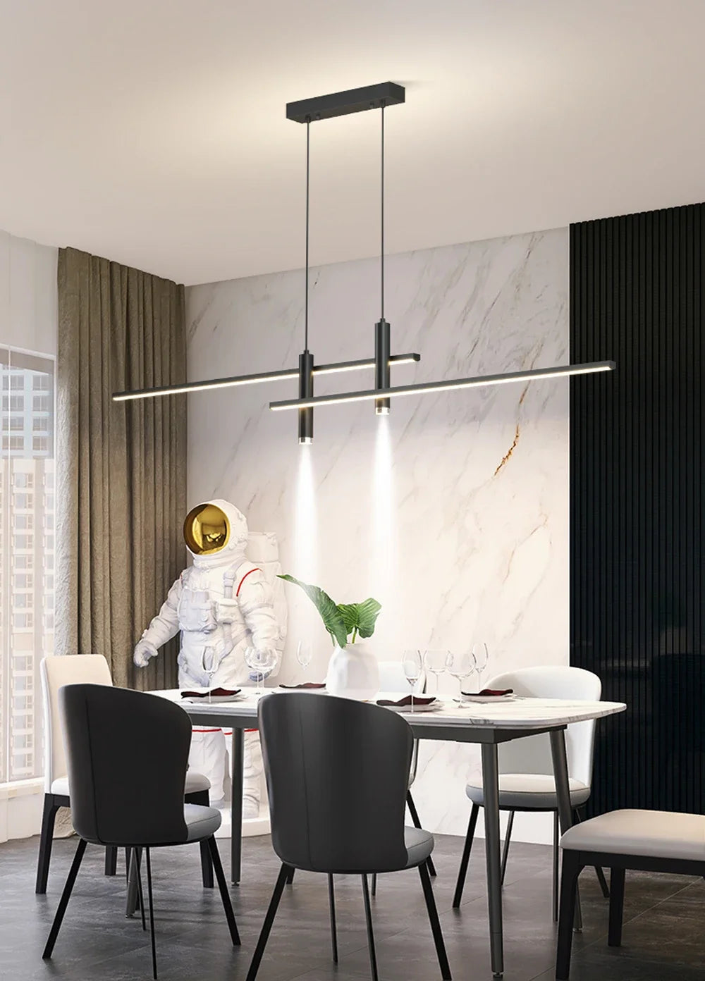 MODERN LED PENDANT FLAT HIGHLUX