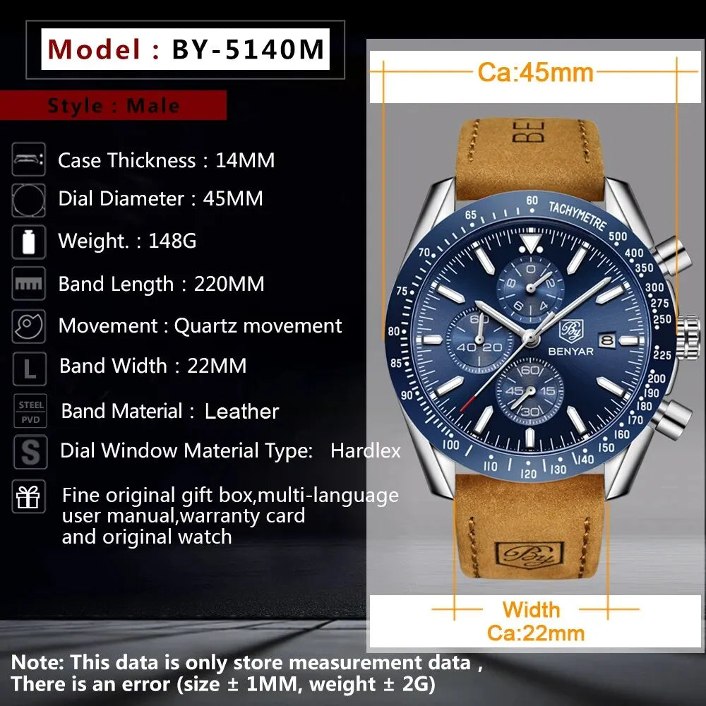 CHRONOGRAPH WATCH BENYAR VOYAGE