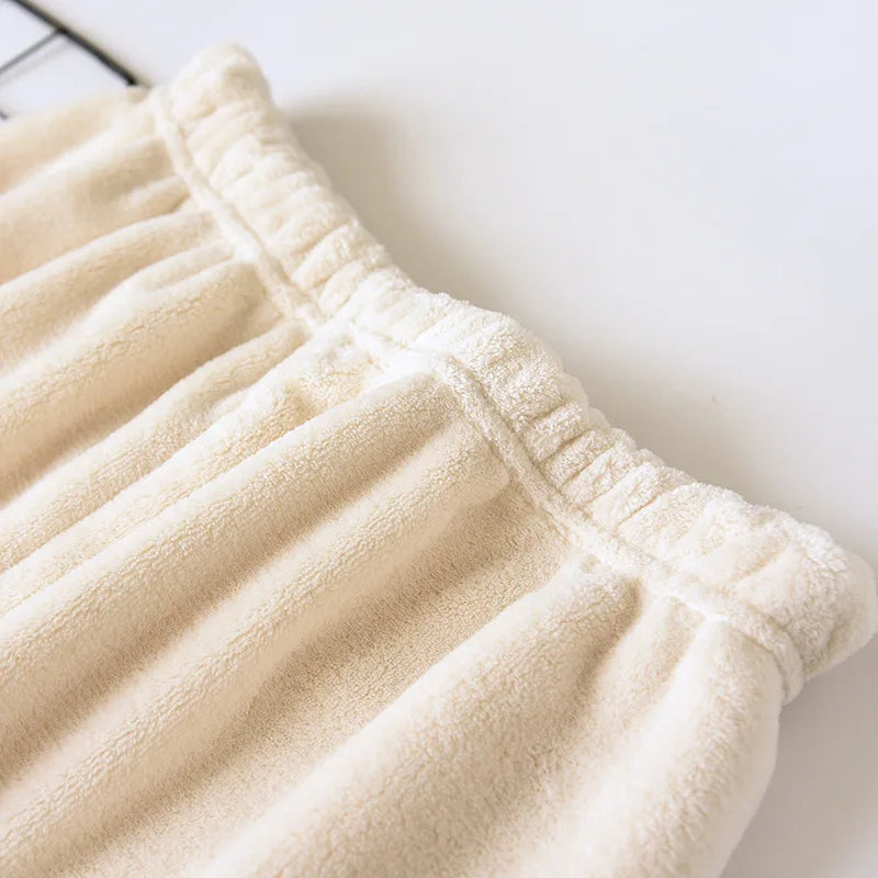 CORAL FLEECE PAJAMA SET