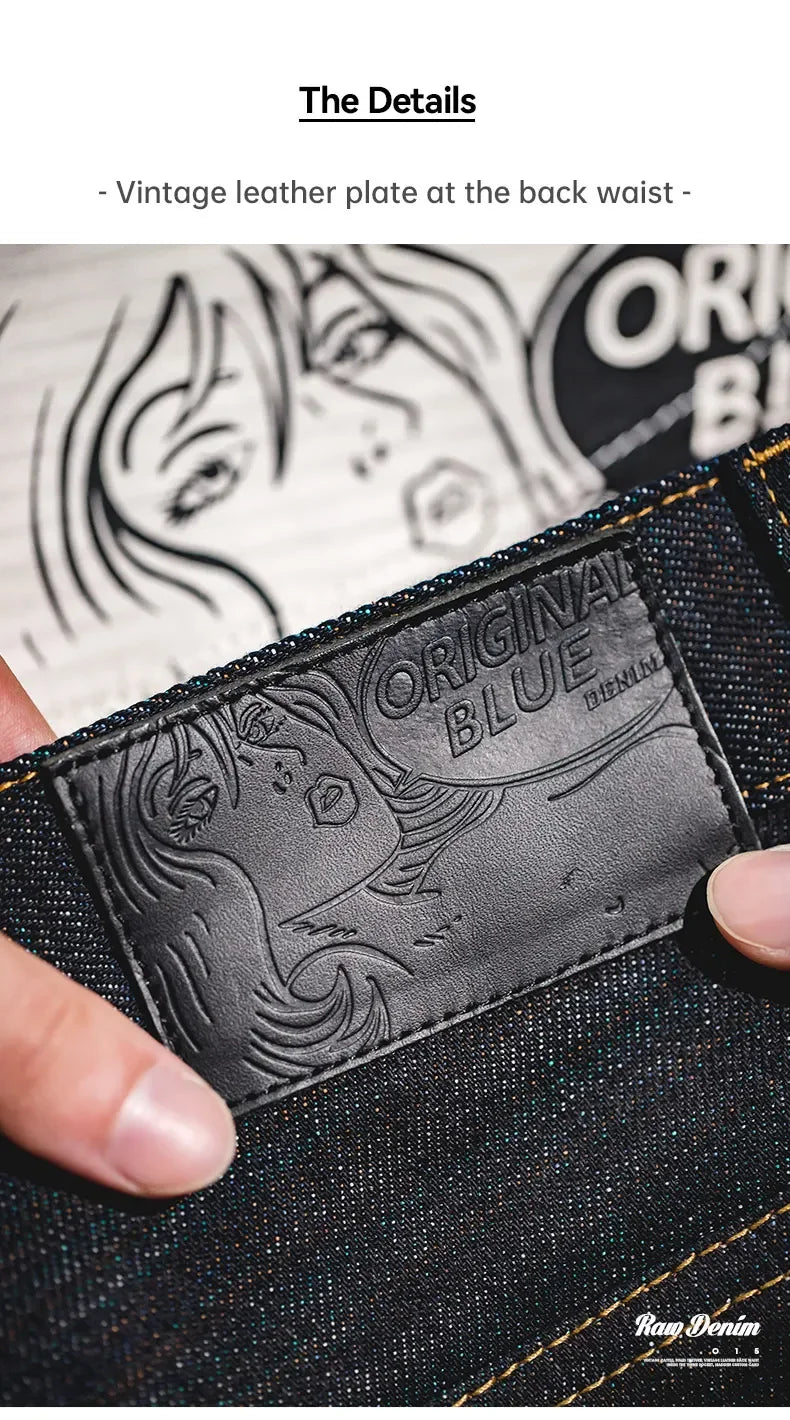Vaqueros vintage de 13,5 oz para hombre