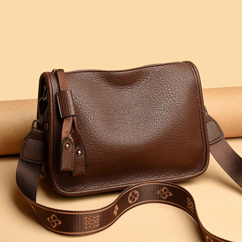 Bolso de mano de piel Savagi