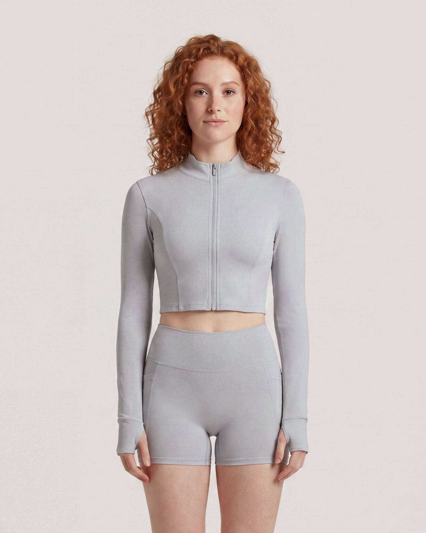 Seamless Zipper Jacket