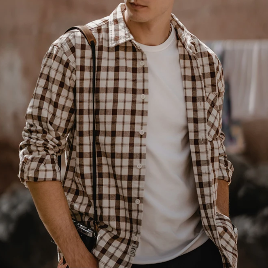 SHIRT PLAID SIMWOOD