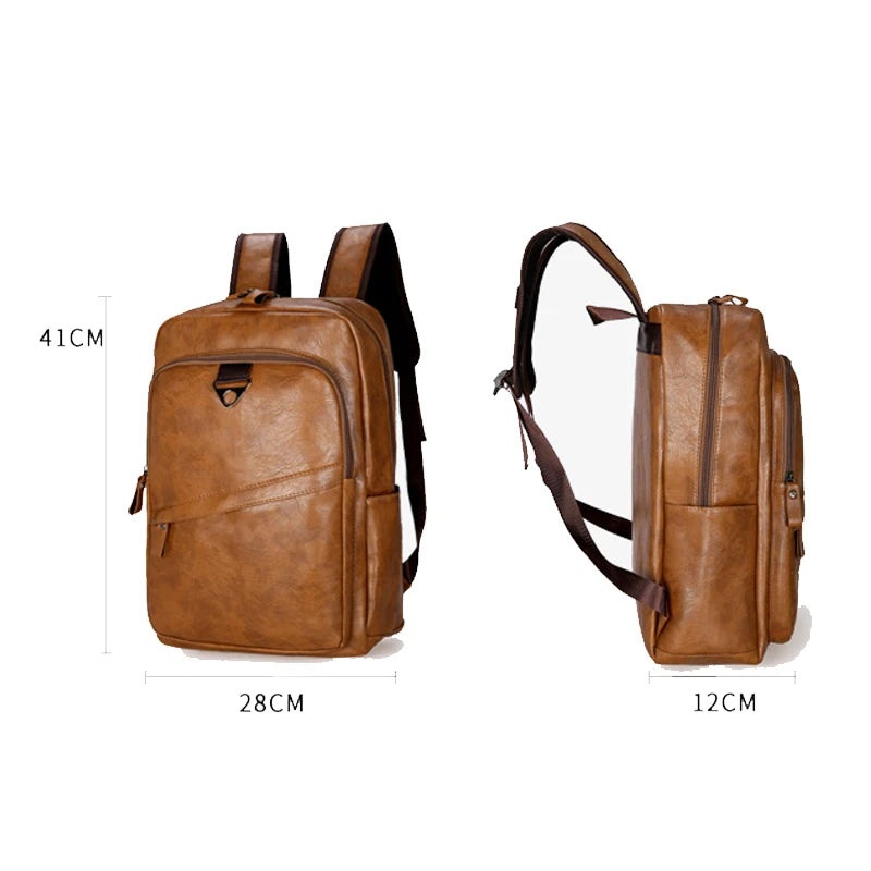 Luxuriöser Reiserucksack aus Leder