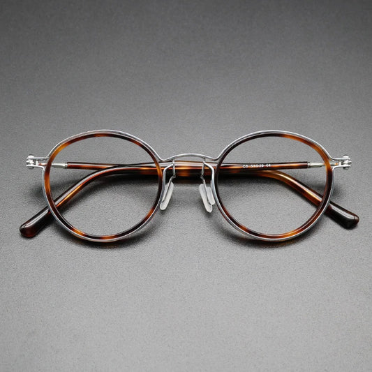 Montura de gafas de titanio vintage Luxxion