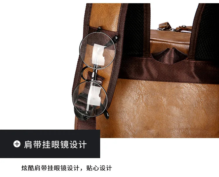 Reiserucksack aus Leder