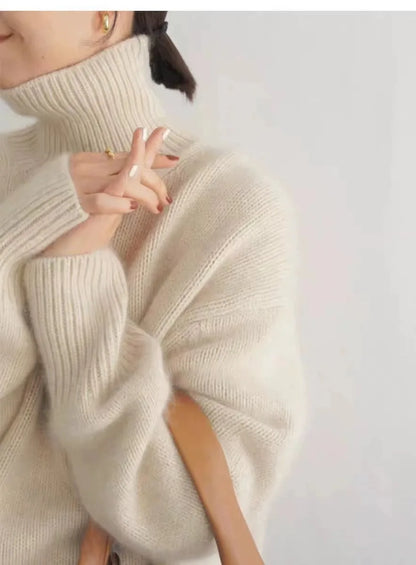 Rollkragenpullover aus Kaschmir Savagi