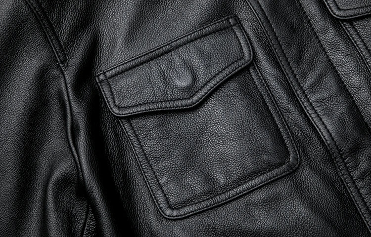 Chaqueta de cuero Olford