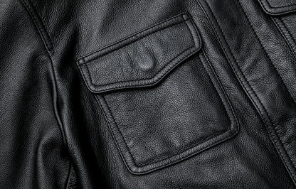 Chaqueta de cuero Olford