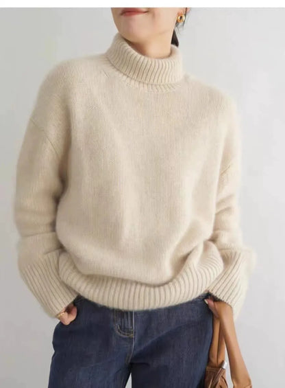 Rollkragenpullover aus Kaschmir Savagi