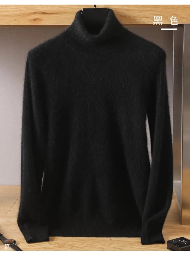 Kaschmirpullover mit hohem Revers Savagi