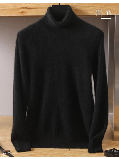 Kaschmirpullover mit hohem Revers Savagi