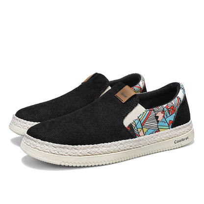 FLAT CANVAS SHOES GRAPHIC SAVAGI