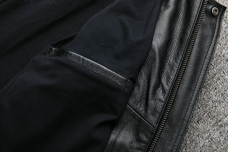 Chaqueta de cuero Olford