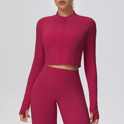 Seamless Zipper Jacket