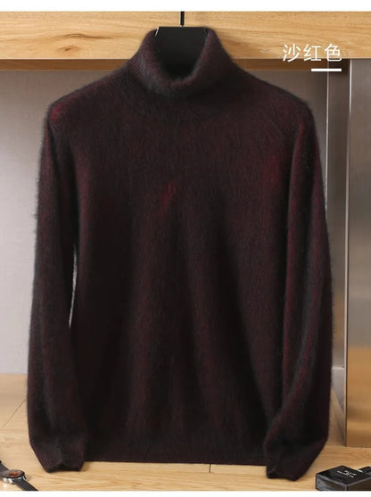 Kaschmirpullover mit hohem Revers Savagi
