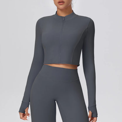 Seamless Zipper Jacket