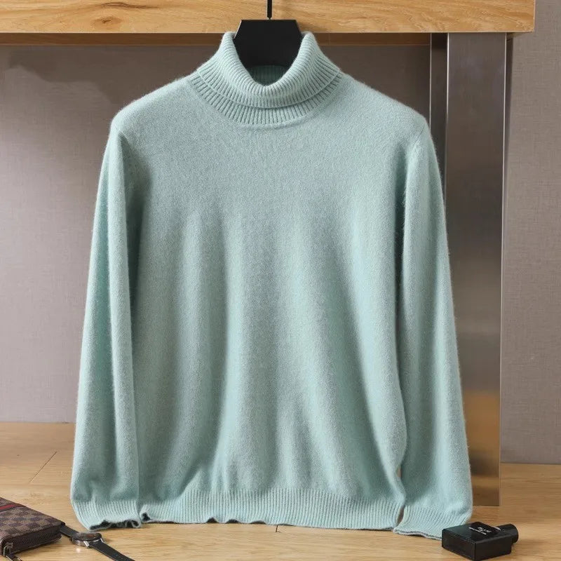 Kaschmirpullover mit hohem Revers Savagi