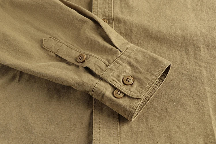 Camisa cargo vintage negra