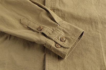 Camisa cargo vintage negra