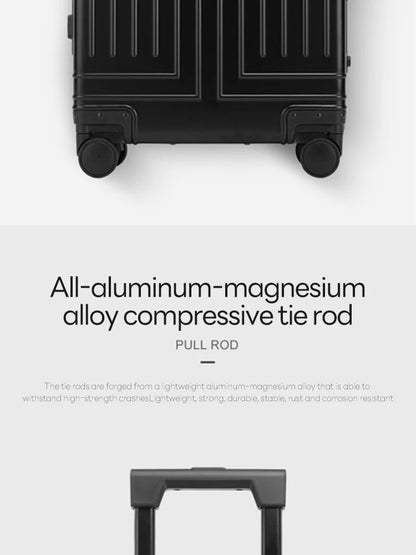Reisekoffer 20/24/28 aus Aluminium-Magnesium-Legierung