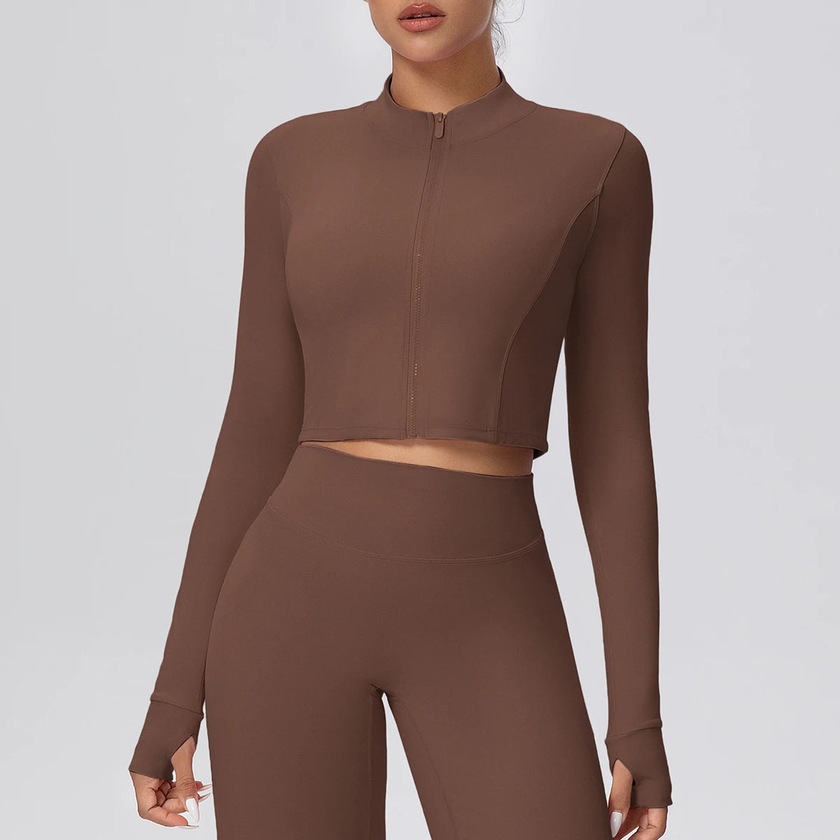 Seamless Zipper Jacket