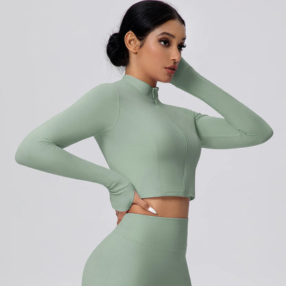 Seamless Zipper Jacket