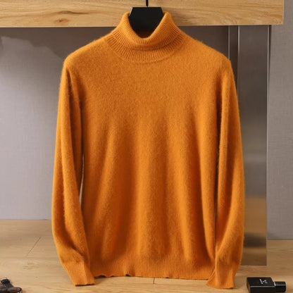 Kaschmirpullover mit hohem Revers Savagi