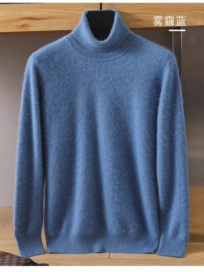 Kaschmirpullover mit hohem Revers Savagi