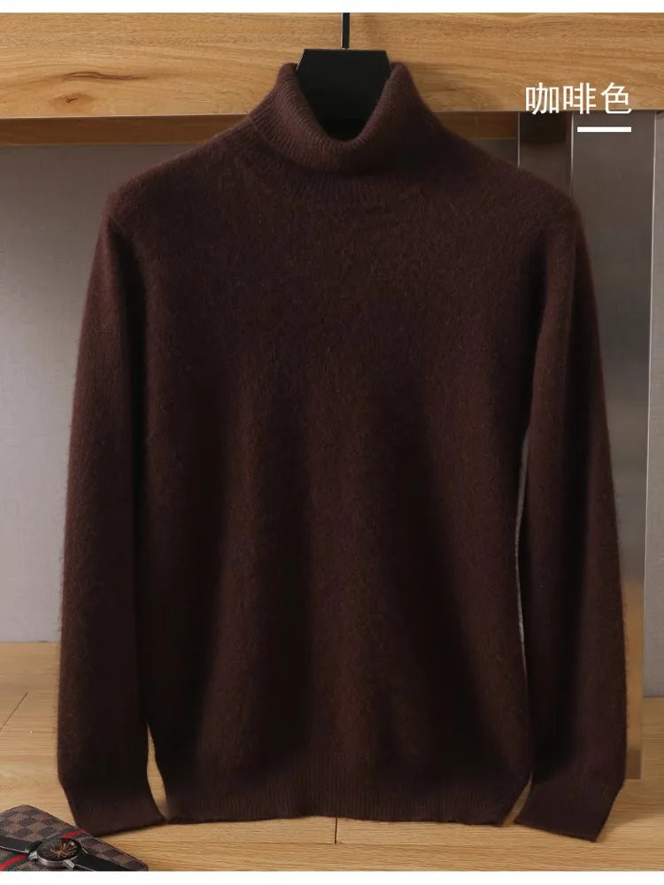 Kaschmirpullover mit hohem Revers Savagi