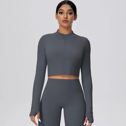 Seamless Zipper Jacket