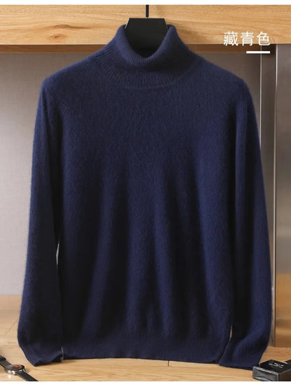 Kaschmirpullover mit hohem Revers Savagi