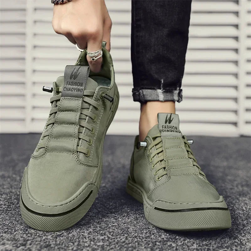 Herren Sneakers Armeegrün Savagi