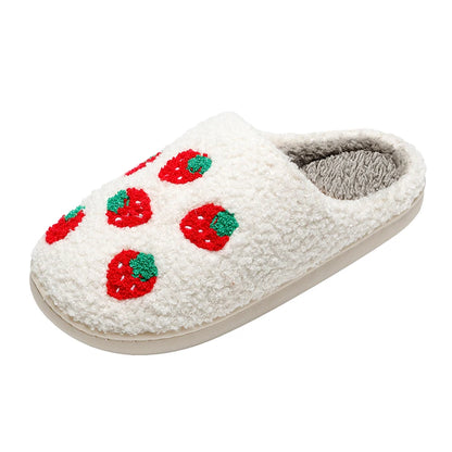 HOME SLIPPERS STRAWBERRY