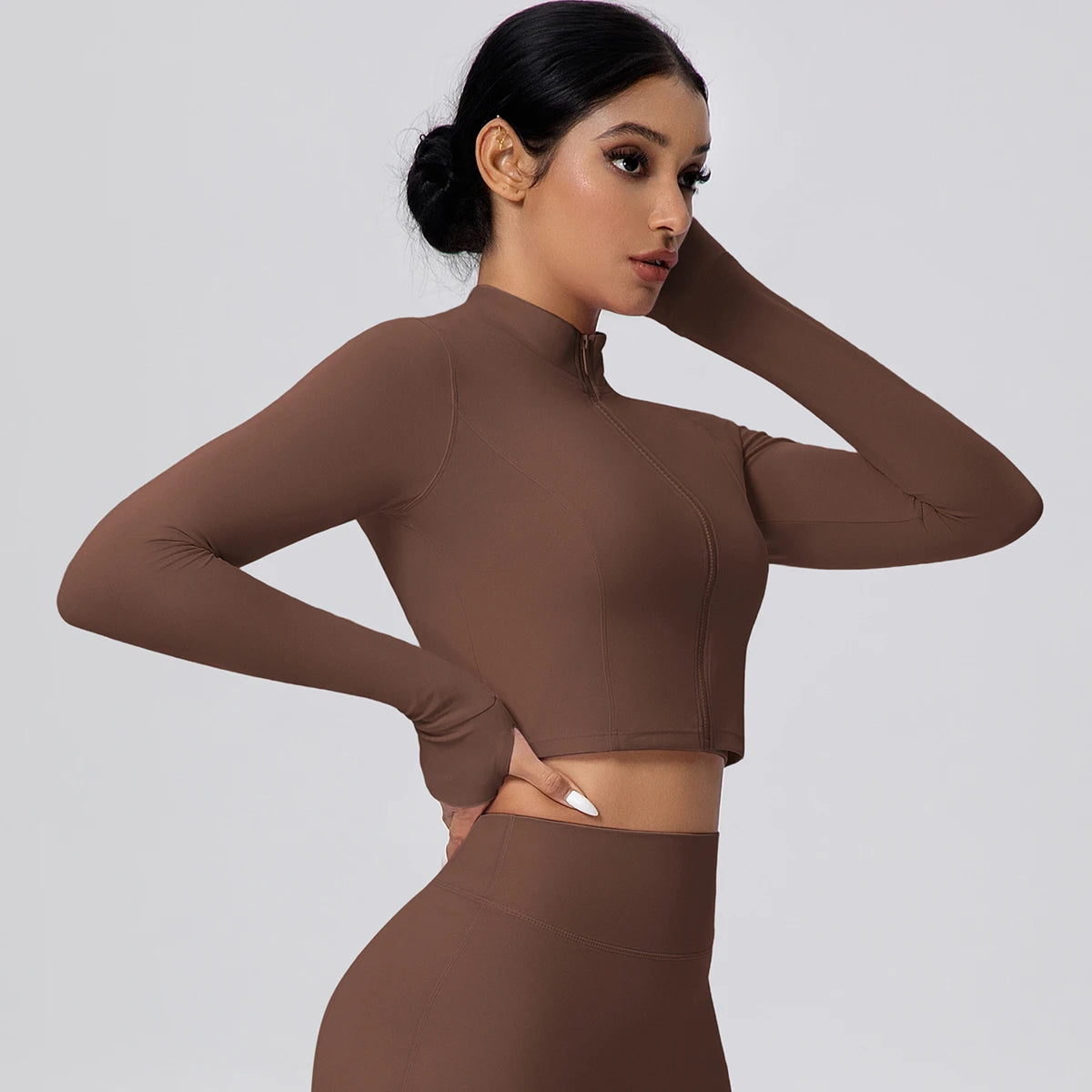 Seamless Zipper Jacket
