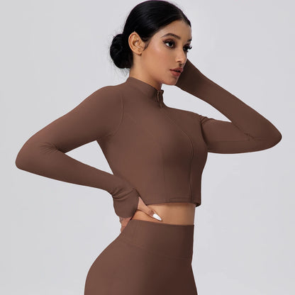 Seamless Zipper Jacket